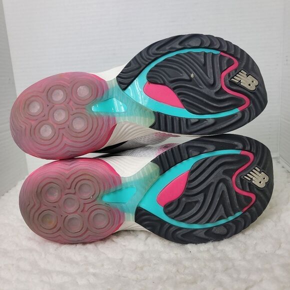 New Balance Fuel Cell Rebel TR V1 Mens Size 11.5 White Pink CyberJade Great Co - Picture 9 of 9